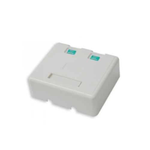 ROSETA 2 BOCAS GLC CE-4008 (NO INCLUYE JACK)