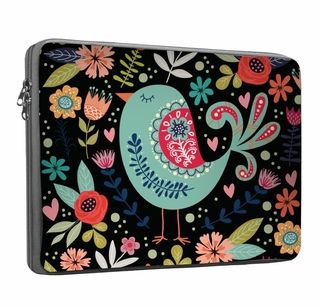 FUNDA PORTA NOTEBOOK CDTEK 15,6 NEOPRENE ESTAMPADO 43 BIRD NEGRO