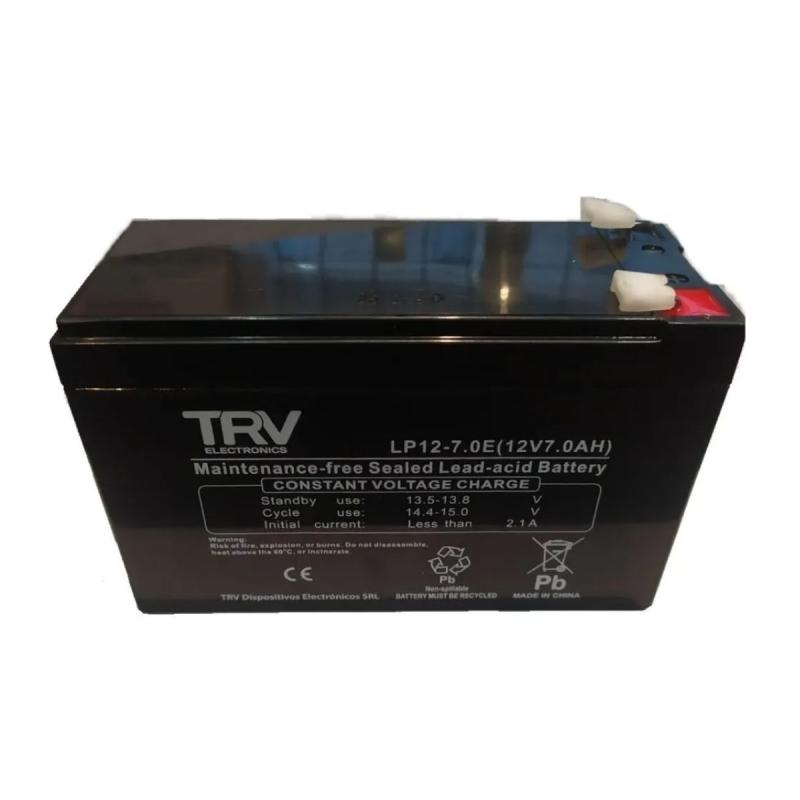 BATERIA 12V 7AH TRV LP12-7 PARA UPS Y ALARMAS