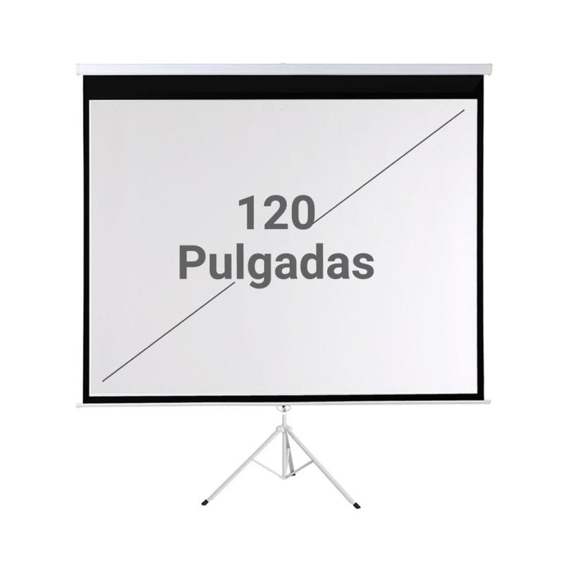 PANTALLA P/PROYECTOR 120`4:3 LOCH C/TRIPO PROJ0007 GADNIC (A2.44XL1.83 D3.04 MT)