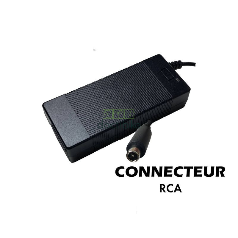 CARGADOR MONOPATIN 42V 2A CONECTOR RCA