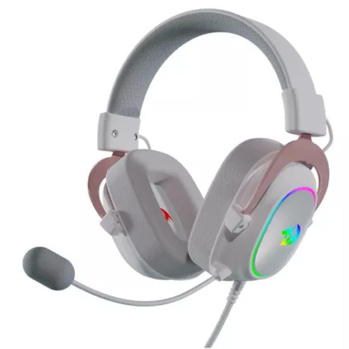 AURICULAR GAMER REDRAGON  ZEUS BLANCO H510-RGB