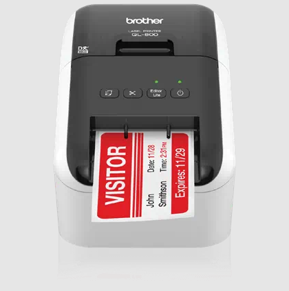 ROTULADORA BROTHER QL-800 HASTA 62 MM