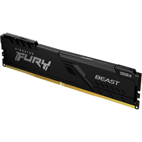 MEM DDR4 8GB 3200MHZ KINGSTON FURY BEAST BLACK
