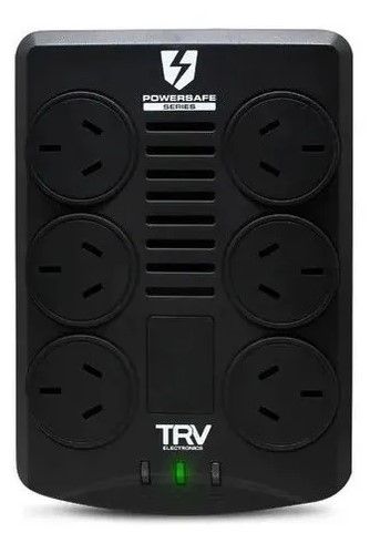 ESTABILIZADOR TRV POWERSAFE 2I 6TOMAS/RJ45/2000VA