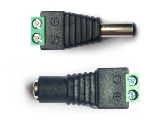 CS CONECTOR PLUG MACHO Y HEMBRA ALIMENTACION C/BORNERA