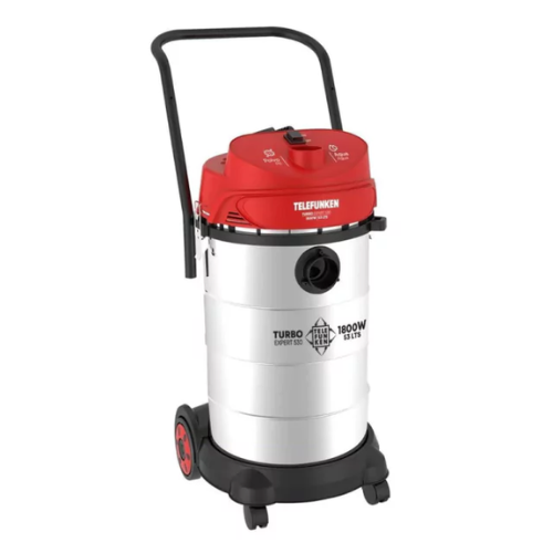ASPIRADORA TURBO EXPERT 530 FILTRO HEPA 1800W 53 LITROS TELEFUNKEN