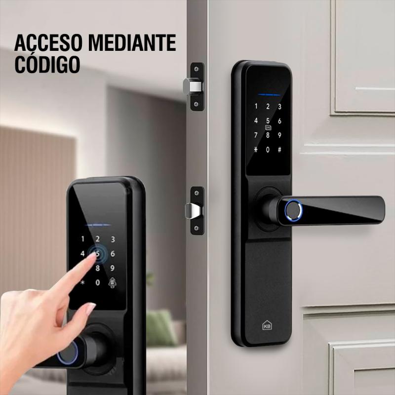 Cerradura electrica inteligente KanjiBlack W971