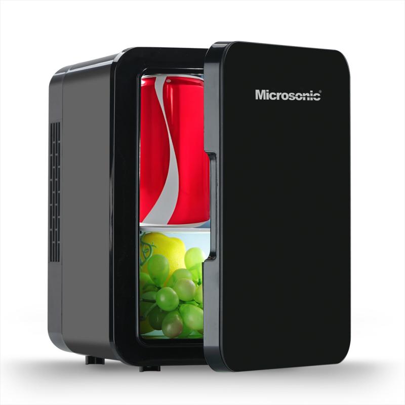 Conservadora Eléctrica Microsonic Frio Calor Microsonic 4lts Negro