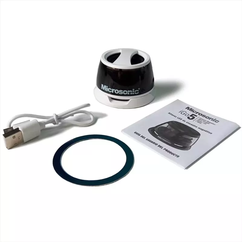 Mini Parlante Bluetooth Magnético Microsonic Igo5 Blanco