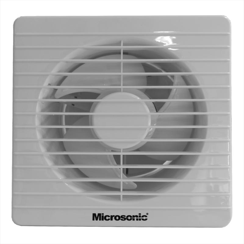 Extractor aire 6'' Microsonic cocina baño 17w bajo consumo