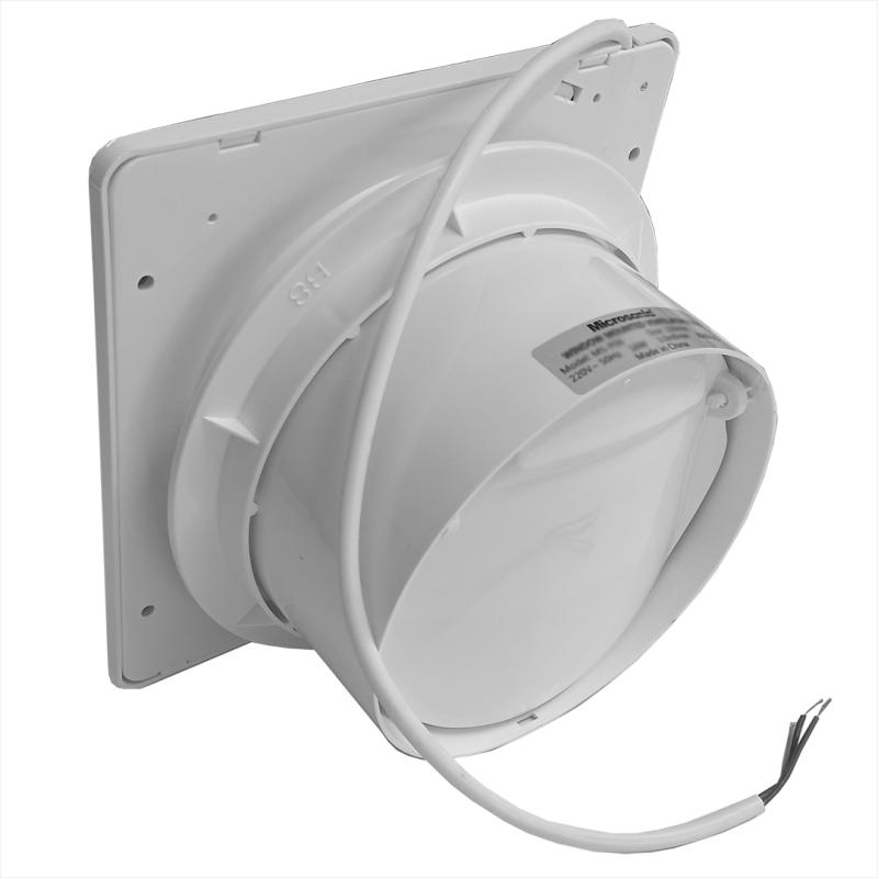 Extractor aire 6'' Microsonic cocina baño 17w bajo consumo