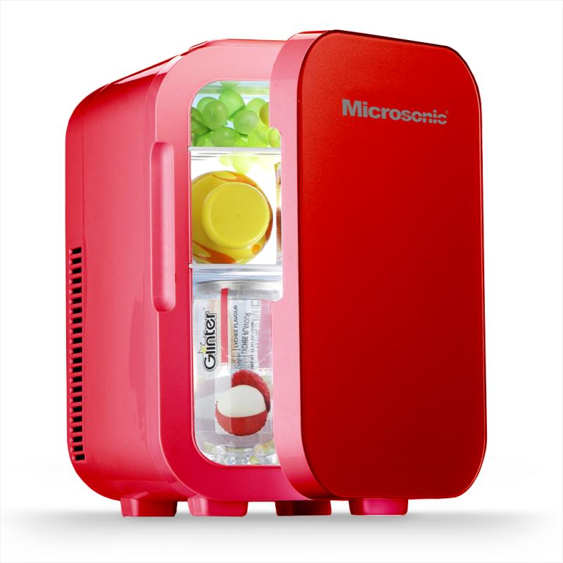 Conservadora Eléctrica Microsonic Frio Calor Microsonic 9lts Rojo