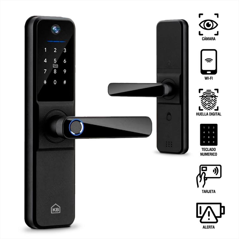 Cerradura electrica inteligente KanjiBlack W976