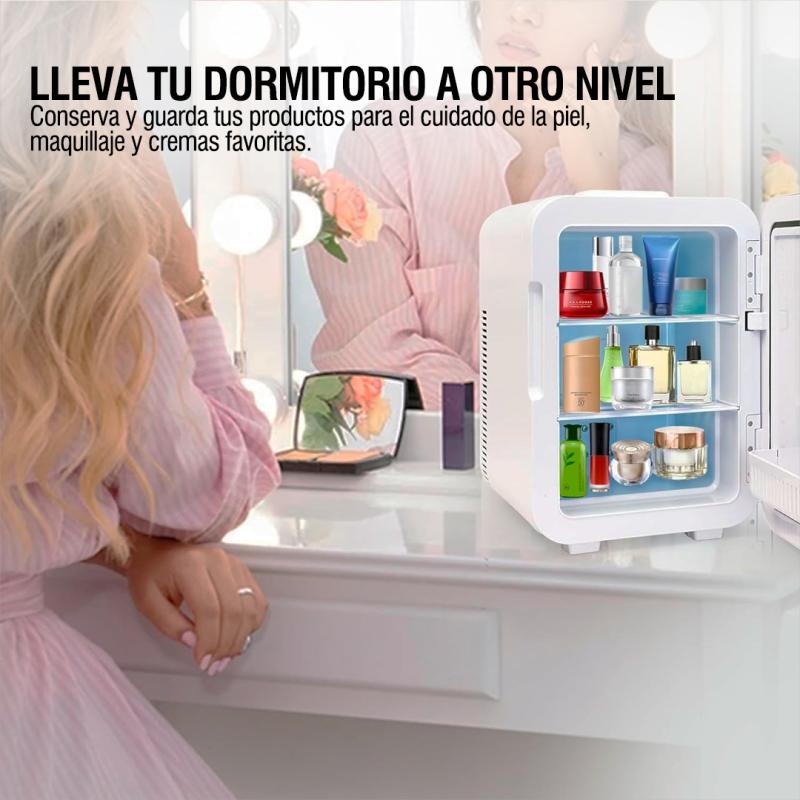 Conservadora Eléctrica Microsonic Frio Calor Microsonic 9lts Blanco