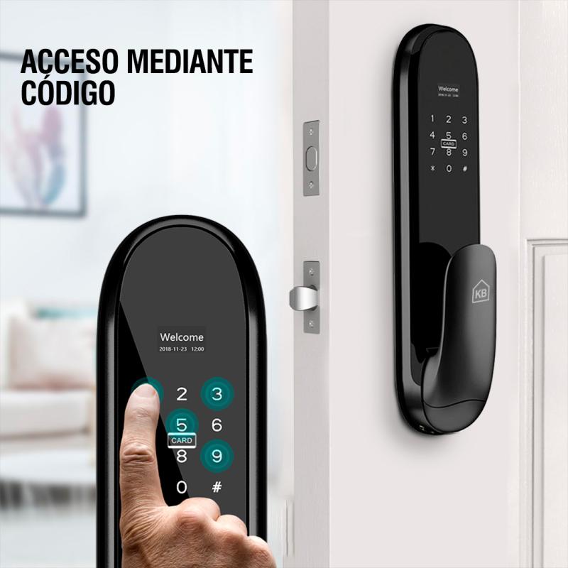 Cerradura electrica inteligente KanjiBlack A8