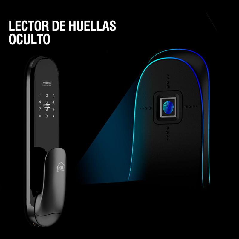 Cerradura electrica inteligente KanjiBlack A8