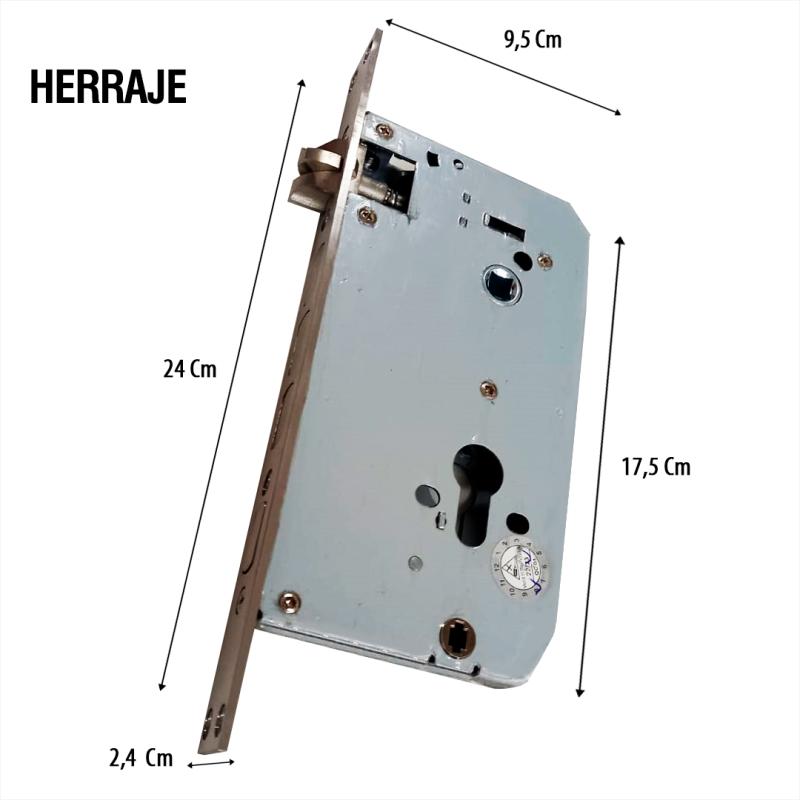 Cerradura electrica inteligente KanjiBlack A8