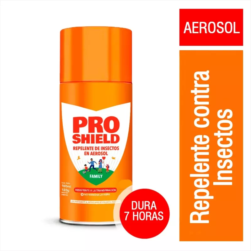 Repelente De Mosquitos Pro Shield Family Pack X 12 Unidades