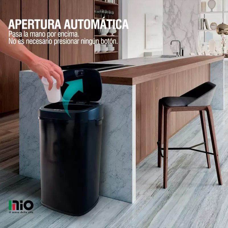 Cesto De Residuos Tacho De Basura Automático 65 Litros Mio